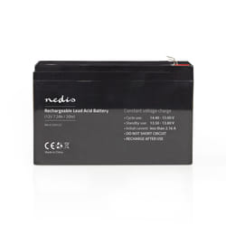 Nedis BALA720012V Batterie de l'onduleur Sealed Lead Acid (VRLA) 12 V 7200 Ah