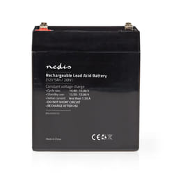 Nedis BALA500012V pile domestique Batterie rechargeable Sealed Lead Acid (VRLA)