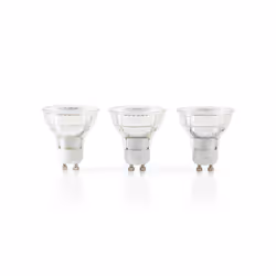 Nedis LEDBGU10P163P1, 4 W, 25 W, GU10, 230 lm, 15000 h, Blanc chaud