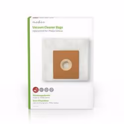 Nedis DUBG222PHI4, Aspirateur réservoir cylindrique, Sac à poussière, Blanc, Synthétique, Philips, Clatronic BS 1254 Severin ...