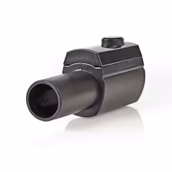 Nedis VCAD11032BK1, Adaptateur de tuyau, Noir, Plastique, 3,2 cm, 138 mm, 61 mm