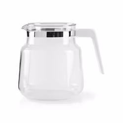 Nedis KACM001CPWT, Carafe, Moccamaster, Moccamaster K / KB/ 1 0PL / Excellent 10S, Blanc, Verre, Plastique, 1,2 L