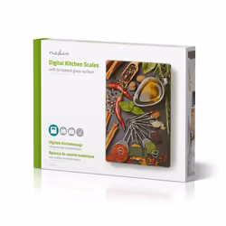 Nedis KASC113VA escabeaux de cuisine Multicolore Comptoir Rectangle Balance de ménage électronique - Vue supplémentaire 5