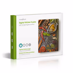 Nedis KASC113VA escabeaux de cuisine Multicolore Comptoir Rectangle Balance de ménage électronique - Vue supplémentaire 6