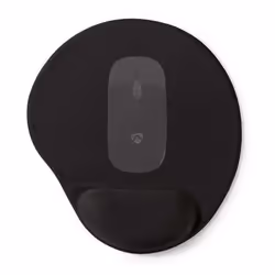Nedis MPADFG100BK tapis de souris Noir