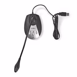 Nedis MICDU100BK microphone Noir, Gris Microphone de Laptop - Vue supplémentaire 12