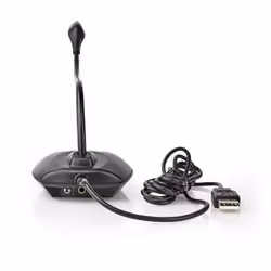 Nedis MICDU100BK microphone Noir, Gris Microphone de Laptop - Vue supplémentaire 9