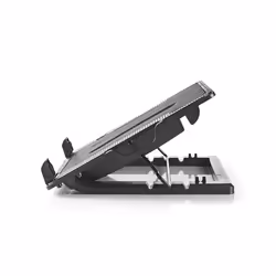 Nedis NBCR200BK, Supports de Laptop, Noir, 35,6 cm (14"), 45,7 cm (18"), 2 pièce(s), 14 cm