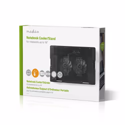 Nedis NBCR200BK Support de livres Supports de Laptop Noir 18" - Vue supplémentaire 6