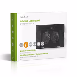 Nedis NBCR200BK Support de livres Supports de Laptop Noir 18" - Vue supplémentaire 7