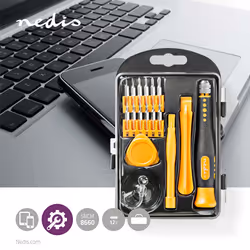 Nedis CSTS10017 outil de réparation d'appareils électroniques 17 outils