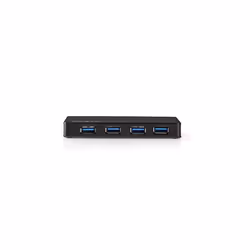 Nedis UHUBU3420BK hub & concentrateur USB 3.2 Gen 1 (3.1 Gen 1) Micro-B Noir