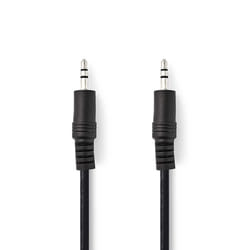 Nedis CAGB22000BK50 câble audio 5 m 3,5mm Noir
