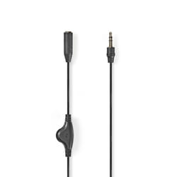 Nedis CAGB22090BK10 câble audio 1 m 3,5mm Anthracite