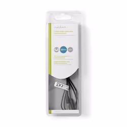 Nedis CAGB22090BK10 câble audio 1 m 3,5mm Anthracite