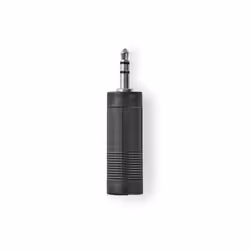 Nedis CAGB22935BK changeur de genre de câble 3.5 mm 6.35 mm Female Noir