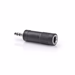 Nedis CAGB22935BK changeur de genre de câble 3.5 mm 6.35 mm Female Noir