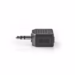 Nedis CAGB22945BK, 3.5 mm, 2x 3.5 mm Female, Noir