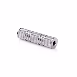 Nedis CAGB22950ME, 3.5 mm Female, 3.5 mm Female, Argent