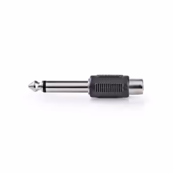 Nedis CAGB23935BK, 6.35 mm, RCA Female, Noir