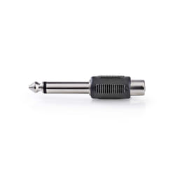 Nedis CAGB23935BK changeur de genre de câble 6.35 mm RCA Female Noir