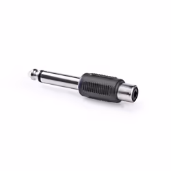 Nedis CAGB23935BK changeur de genre de câble 6.35 mm RCA Female Noir