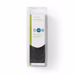 Nedis CAGB24200BK100 câble audio 10 m 2 x RCA Noir