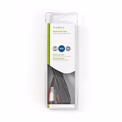 Nedis CAGB24200BK30 câble audio 3 m 2 x RCA Noir