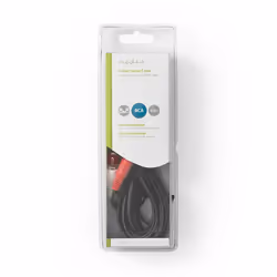 Nedis CAGB24200BK50 câble audio 5 m 2 x RCA Noir