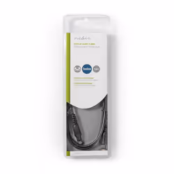 Nedis CAGB25000BK10 câble audio 1 m TOSLINK Noir