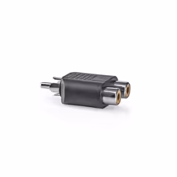 Nedis CAGB24940BK changeur de genre de câble RCA 2x RCA Female Noir