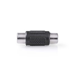 Nedis CAGB24950BK changeur de genre de câble RCA Female Noir