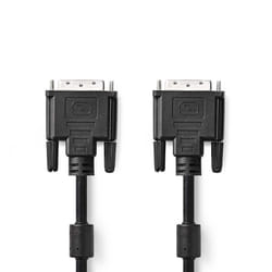 Nedis CCGB32000BK20 câble DVI 2 m DVI-D Noir