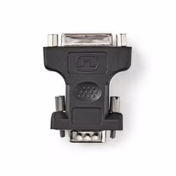 Nedis CCGB32901BK, VGA, DVI-I 24+5-Pin, Noir