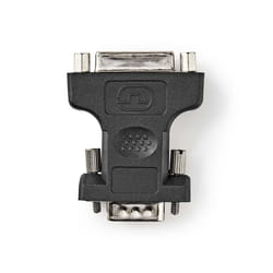Nedis CCGB32901BK changeur de genre de câble VGA DVI-I 24+5-Pin Noir