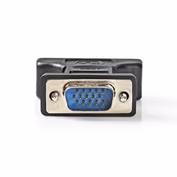 Nedis CCGB32901BK changeur de genre de câble VGA DVI-I 24+5-Pin Noir