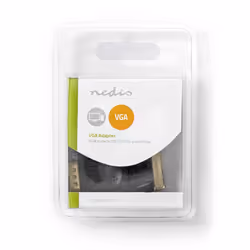 Nedis CCGB32901BK changeur de genre de câble VGA DVI-I 24+5-Pin Noir - Vue supplémentaire 4