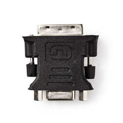 Nedis CCGB32900BK changeur de genre de câble DVI-I 24+5-Pin VGA Noir