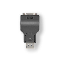 Nedis CCGB37935BK changeur de genre de câble DisplayPort VGA (D-Sub) Noir