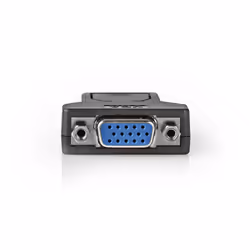 Nedis CCGB37935BK changeur de genre de câble DisplayPort VGA (D-Sub) Noir - Vue supplémentaire 4