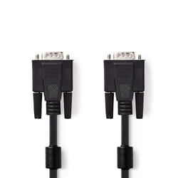 Nedis CCGB59000BK20 câble VGA 2 m VGA (D-Sub) Noir