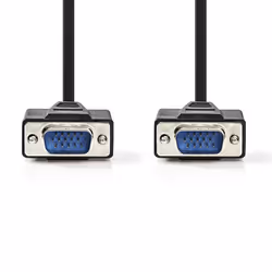 Nedis CCGB59000BK20 câble VGA 2 m VGA (D-Sub) Noir