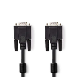 Nedis CCGB59000BK30 câble vidéo et adaptateur 3 m VGA (D-Sub) Noir
