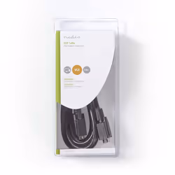 Nedis CCGB59000BK30 câble vidéo et adaptateur 3 m VGA (D-Sub) Noir