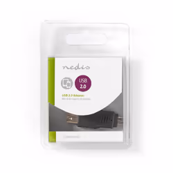 Nedis CCGB60901BK changeur de genre de câble Noir