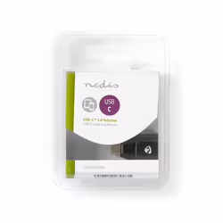 Nedis CCGB60915BK changeur de genre de câble USB C USB A Noir - Vue supplémentaire 4