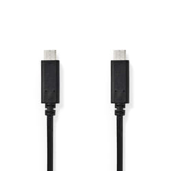 Nedis CCGB64700BK10 câble USB 1 m USB 3.2 Gen 1 (3.1 Gen 1) USB C Noir