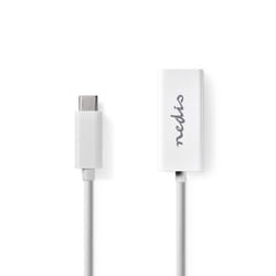 Nedis CCGB64950WT02 câble de réseau Blanc 0,2 m Cat8.1