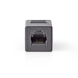 Nedis CCGB89000BK changeur de genre de câble RJ-45 RJ45 (8P8C) Female Noir