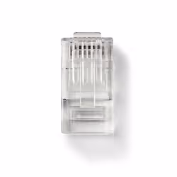 Nedis CCGB89304TP connecteur de fils RJ45 Transparent